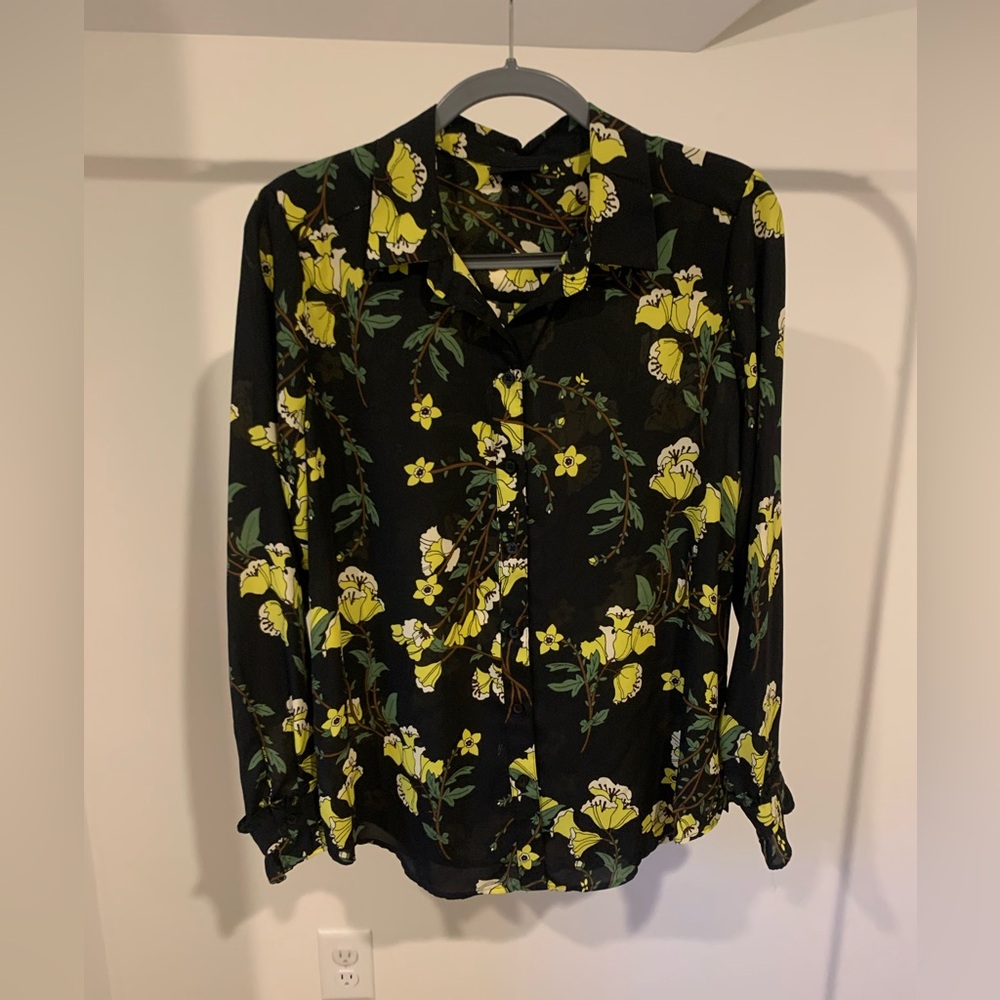 Floral Button Up Shirt